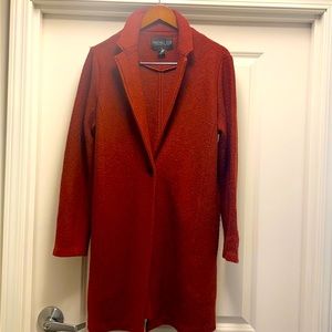 Rachel Zoe winter coat size L mahogany brown